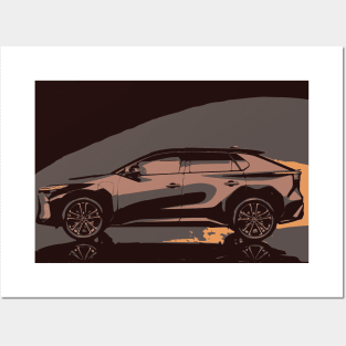 Rav4 BZ4X - Graphic Posters and Art